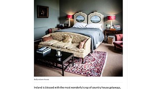 Irish Examiner 100 best places to stay 2025 - Ballyvolane House