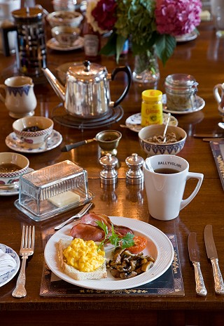 Indulgent breakfast