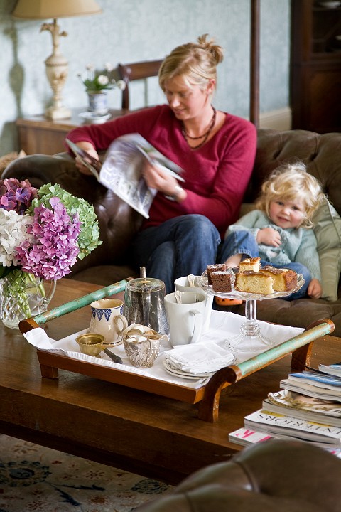 Afternoon tea at luxury guest house Cork, manor house accommodation Cork