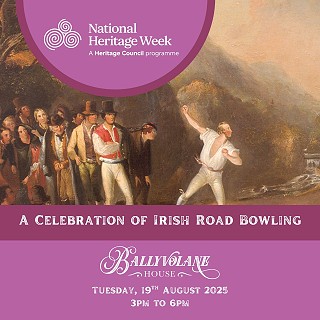 Celebrating Irish Road Bowling at Ballyvolane House for National Heritage Week 2025
