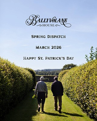 Latest news from Ballyvolane House