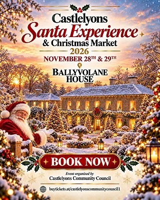 Castlelyons Santa Experience & Christmas Market 2026 at Ballyvolane House
